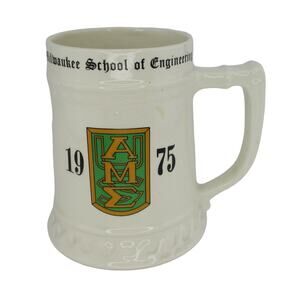 VINTAGE MILWAUKEE SCHOOL OF ENGINEERING 1975 AME MUG